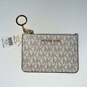 Michael Kors keychain wallet NWT